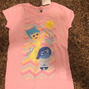 BNWT- Girls Disney’s Pixar “Inside Out” Pink Tee